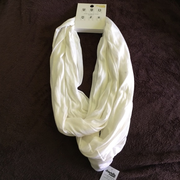 White Infinity Scarf - Picture 1 of 1