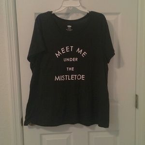 Meet me under the mistletoe shirt