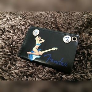 Fender guitar wallet