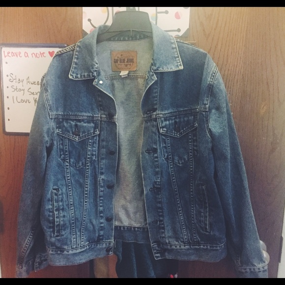 gap iconic denim jacket