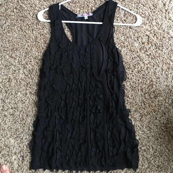 Racer back top.