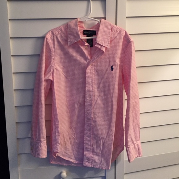 Boys polo dress shirt