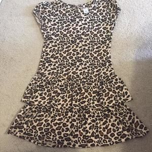 Animal print dress