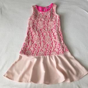 Lace dress for girls by Ted Beker