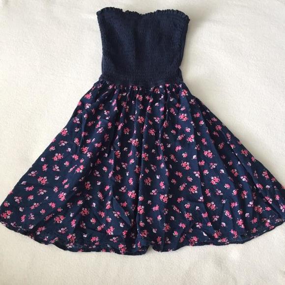Abercrombie strapless dress