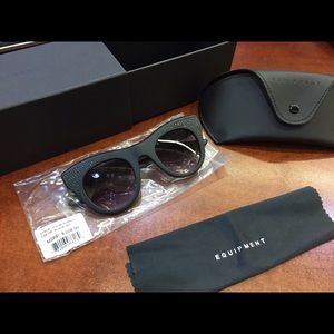 Equipment black sunglasses-NEW Authentic!!!