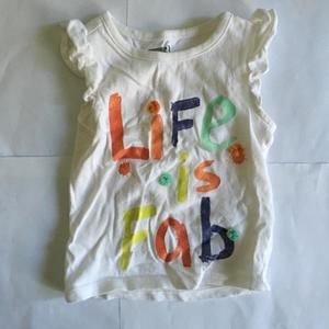 Life is fab tank top