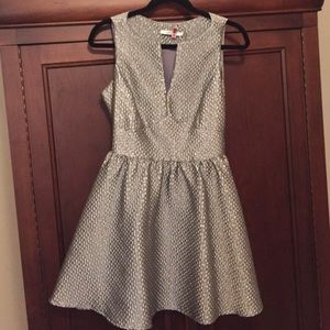 Silver Semiformal Dress