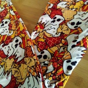 BRAND NEW LULAROE GHOST OS HALLOWEEN LEGGINGS