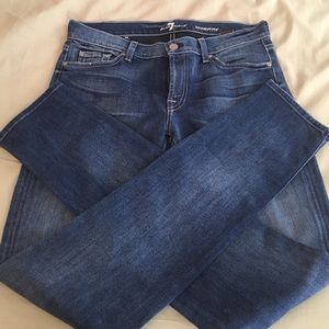 7 For All Mankind Roxanne Skinny Jean 30x33
