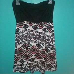 Aztec mini dress
