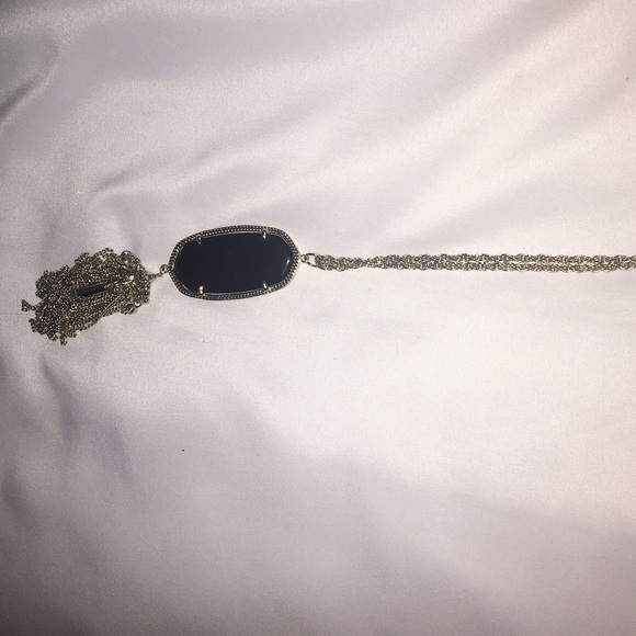 Kendra Scott Black and Gold Necklace