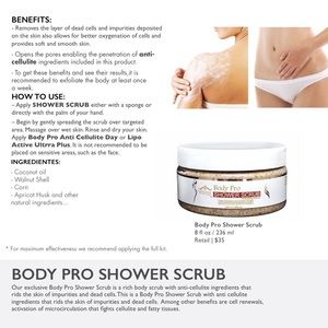 Body Pro Shower Scrub