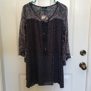 Navy Tunic or Dress Angie brand S
