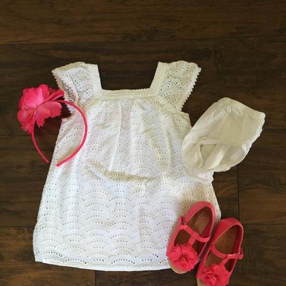 🌺Cherokee Girls White Dress🌺 - Picture 1 of 4