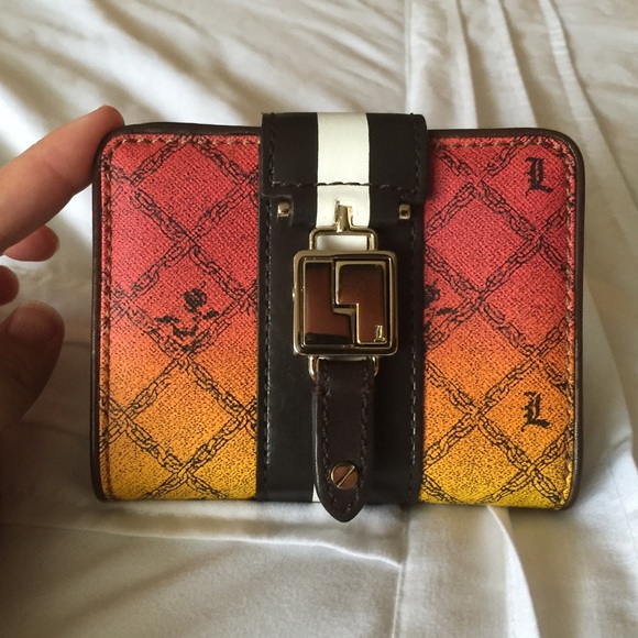 L..A.M.B. Ombré Rasta Bilfold Wallet