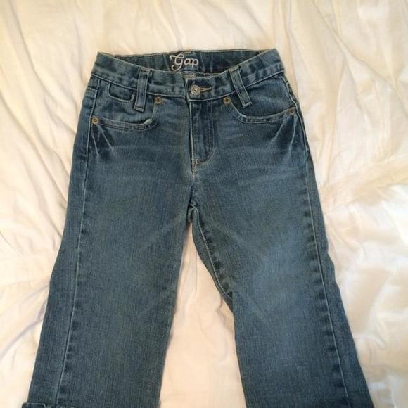 Gap girls cropped jeans