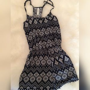 Aeropostale pattern romper