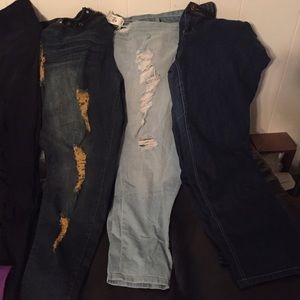 Torrid and Ashley Stewart Jeans Sizes 24 & 26