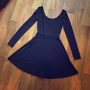Black H&M skater dress