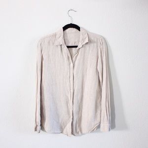 ⭐️SALE!⭐️J Crew Perfect Shirt in Cotton-Linen