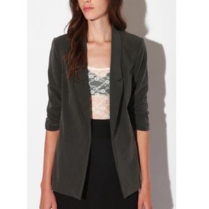 Silence + Noise Grey Blazer