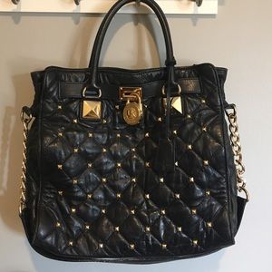 MK Hamilton Large Leather Tote 👜