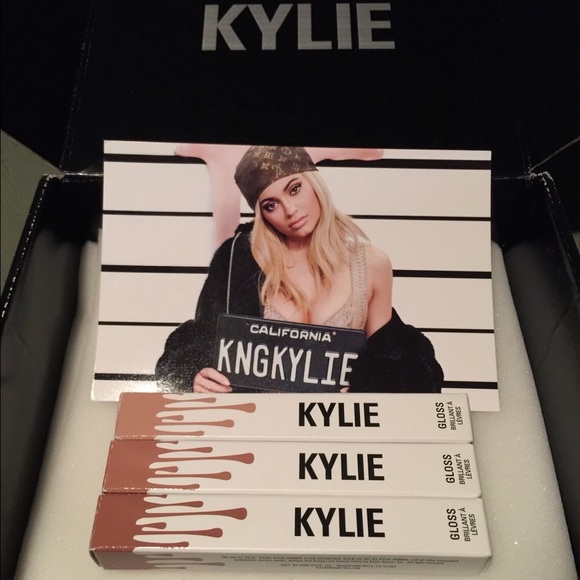 Kylie cosmetics lip glosses