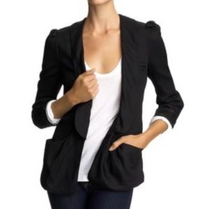 Ark & Co Slouchy Blazer w/ Chiffon Back