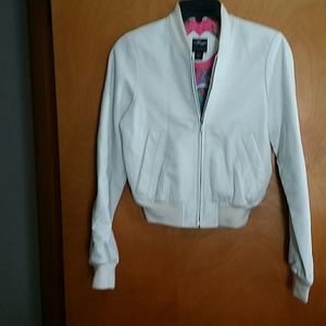 Maxima Wilson's leather jacket White100%leather