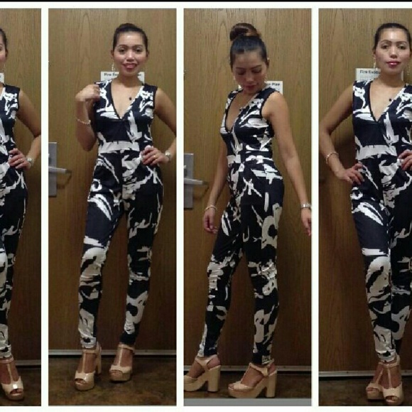 Sleeveless Sexy Party Club Long Jumpsuit Rompers