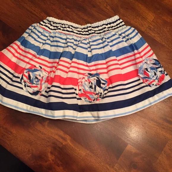 Children's Place skirt w/flower embellishments.