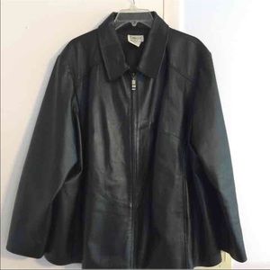 Plus size 22 2x leather jacket