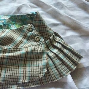Abercrombie & Fitch. ... mini plaid skirt