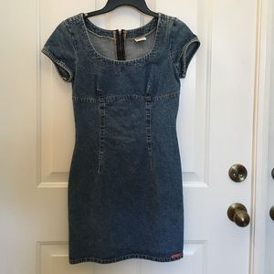 Bongo Tailored Denim Dress Size 7