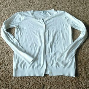 Old Navy white cardigan