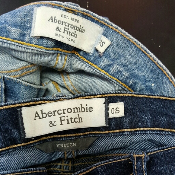 🚫SOLD🚫Abercrombie  & Fitch sz 0S jean bundle - Picture 2 of 4