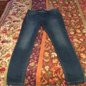 JLo skinny stretch jeans size 16 NWT