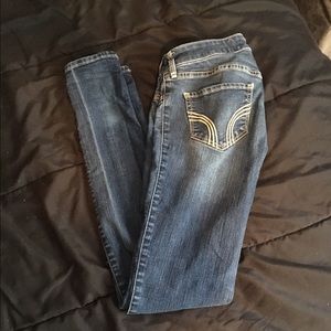 medium wash jeggings