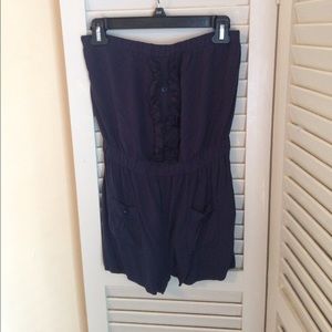 Cute Navy Romper