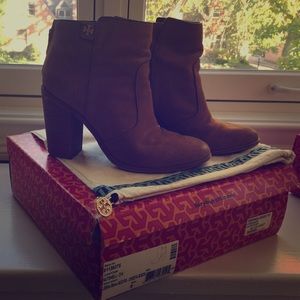 Tory Burch suede booties