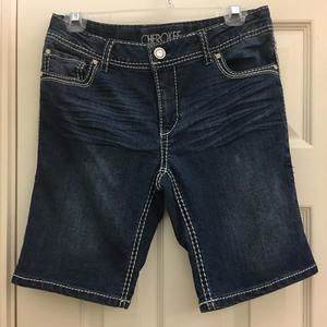 Denim Bermuda shorts for girls size 14/16 XL