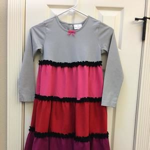 Hanna Andersson dress, size 130 or 8-10.
