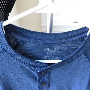 Classy Vince 3 button henley