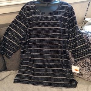 NEW Croft&Barrow 3/4 sleeve top