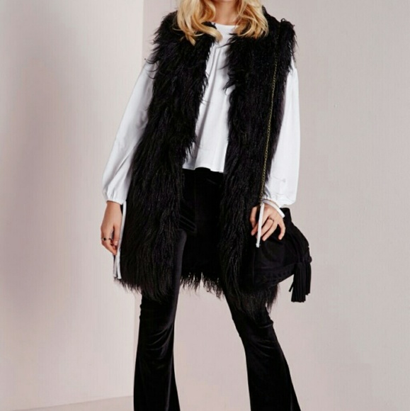 Manoush Faux Mongolian Fur Vest