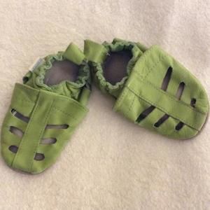 Leather bootie sandal