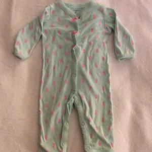 Hot pink and mint green jumper