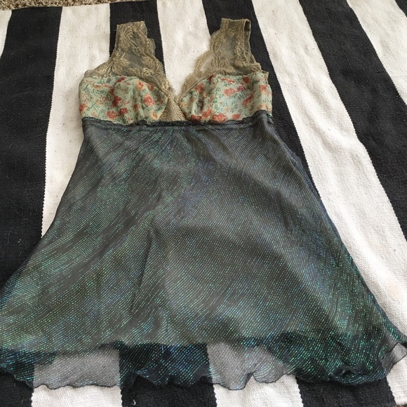 Vintage Nicole Miller Mermaid Top Size:2