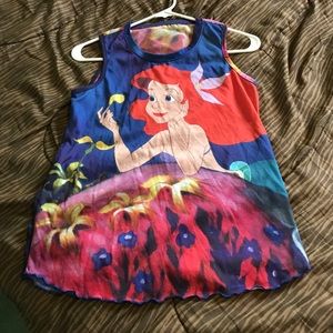 Little Mermaid tank sz Small